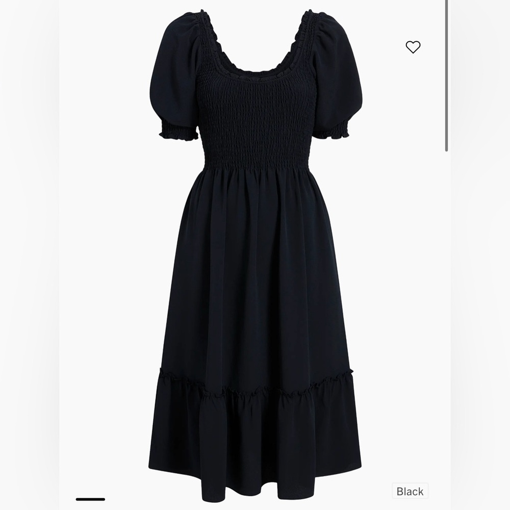Hill House Home

The Louisa Nap Dress Black Cotton XL
